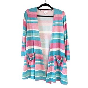 EUC LuLaRoe Caroline cardigan size small